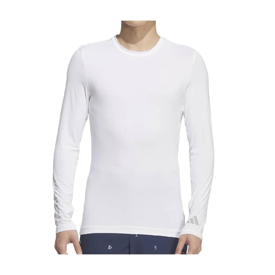 adidas（アディダス） ストレッチ クルーネック ベースレイヤー長袖