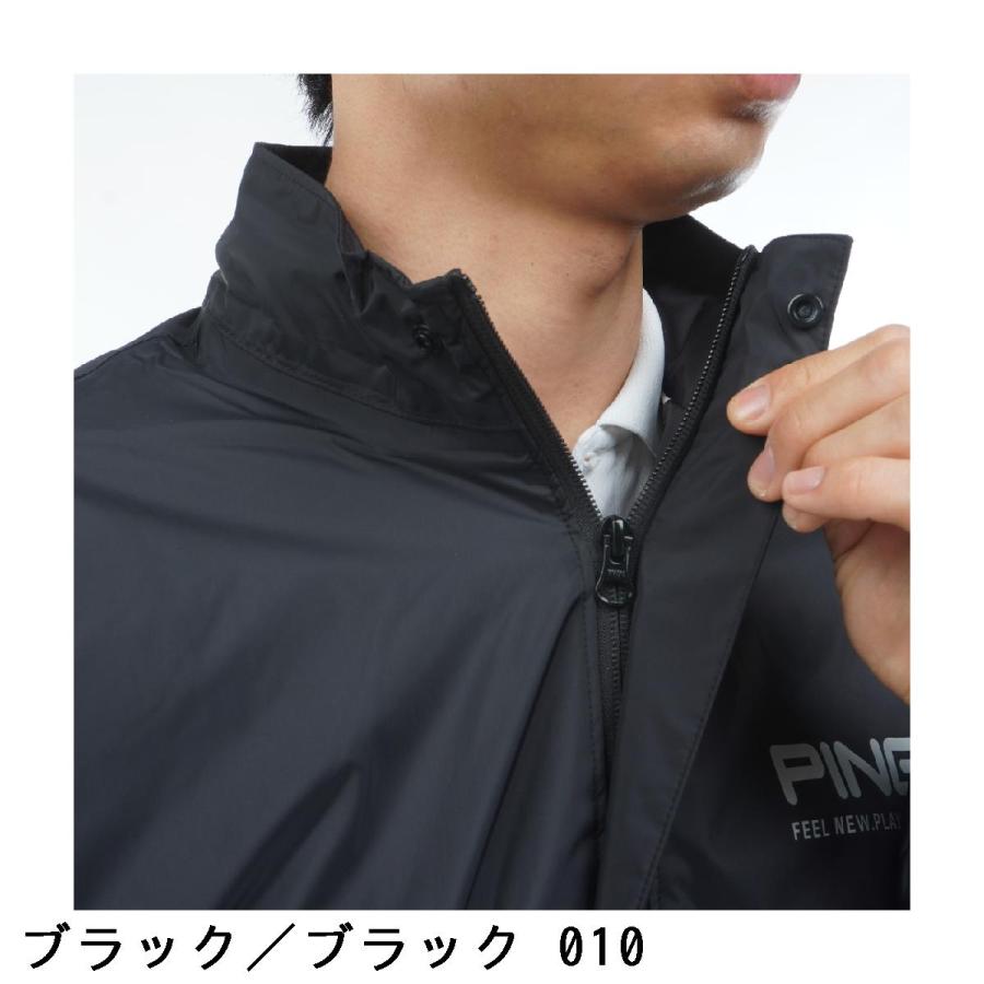 Cph/Golf™ ブラック　レインウェア　サイズM PING（ピン） PING 2WAY レインウェア上下セット : GDOゴルフショップ