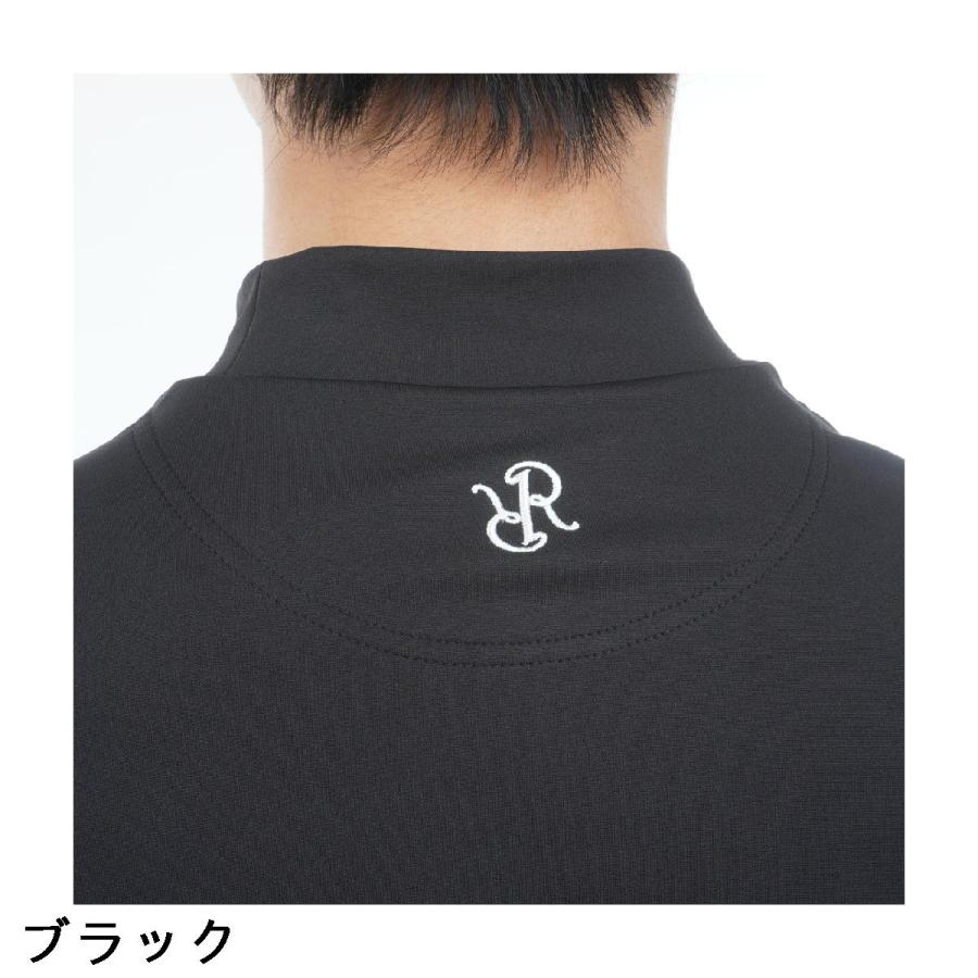 レザレクション Resurrection シリコンロゴ モックネック半袖シャツ