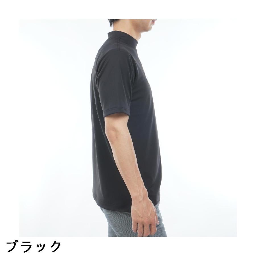 レザレクション Resurrection シリコンロゴ モックネック半袖シャツ