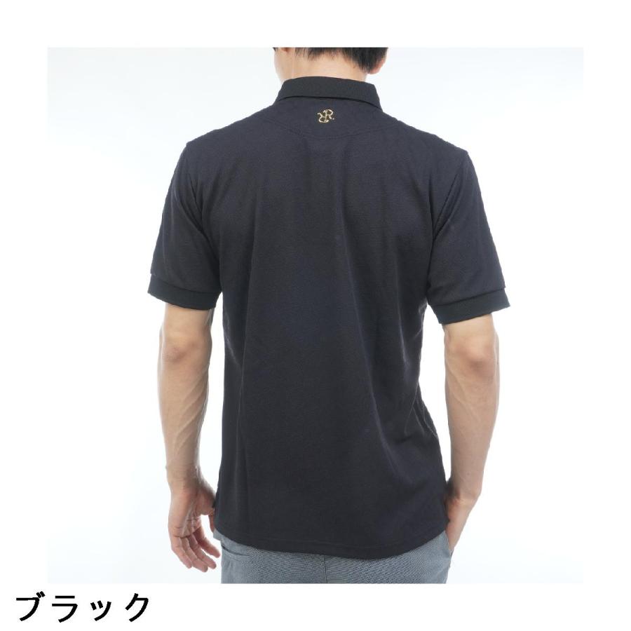 レザレクション Resurrection ジャカード半袖ポロシャツ : GDOゴルフ