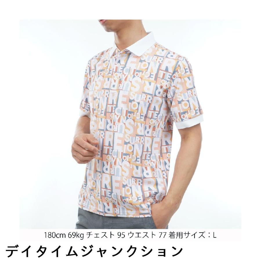 resurrection レザレクション 半袖ポロシャツ メンズLサイズ レザレクション Resurrection ジャンクション半袖ポロシャツ : GDO
