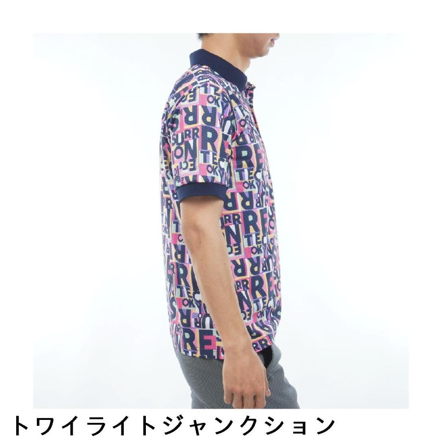 【新品】Resurrection ポロシャツ レザレクション Resurrection ジャンクション半袖ポロシャツ : GDO