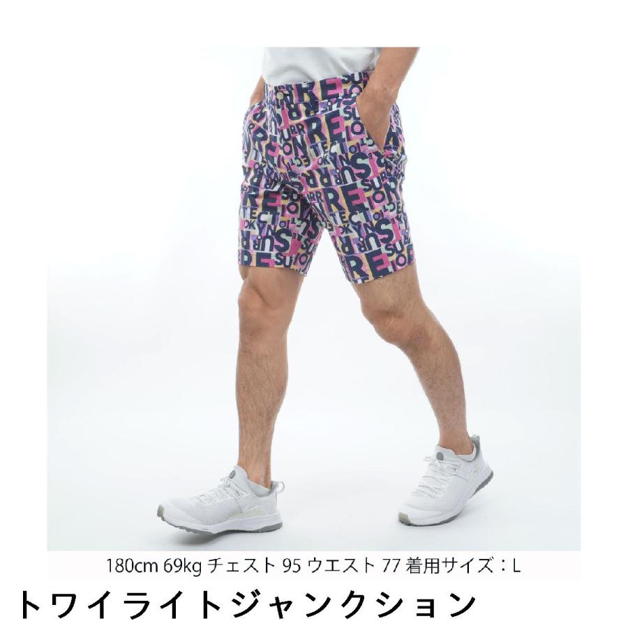 Resurrection ゴルフ ショートパンツ メンズ Mサイズ レザレクション Resurrection ジャンクション ストレッチショート