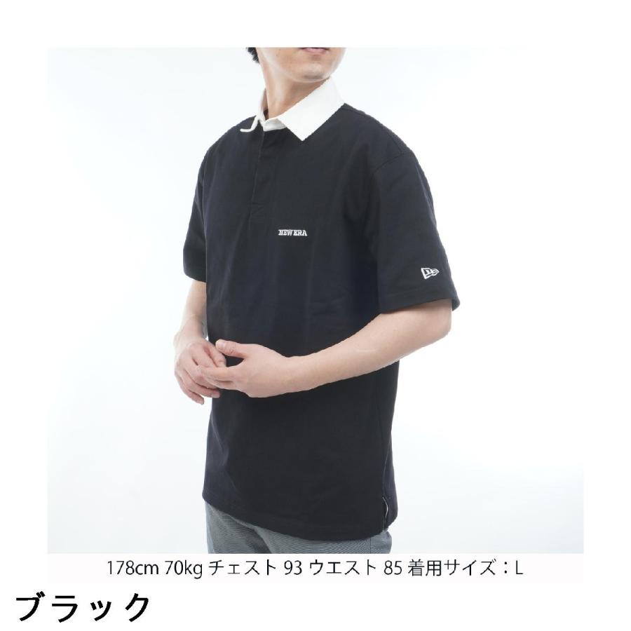 NEW ERA（ニューエラ） NEW ERA GOLF GF 261 半袖ラグビーポロシャツ