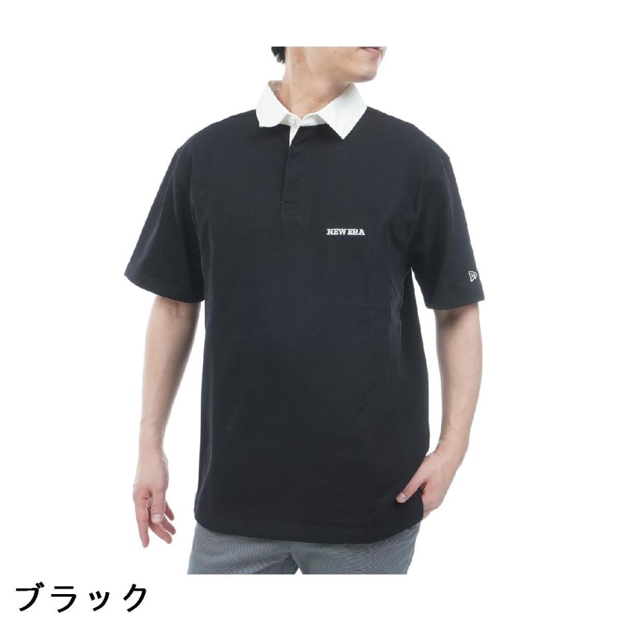 NEW ERA（ニューエラ） NEW ERA GOLF GF 261 半袖ラグビーポロシャツ