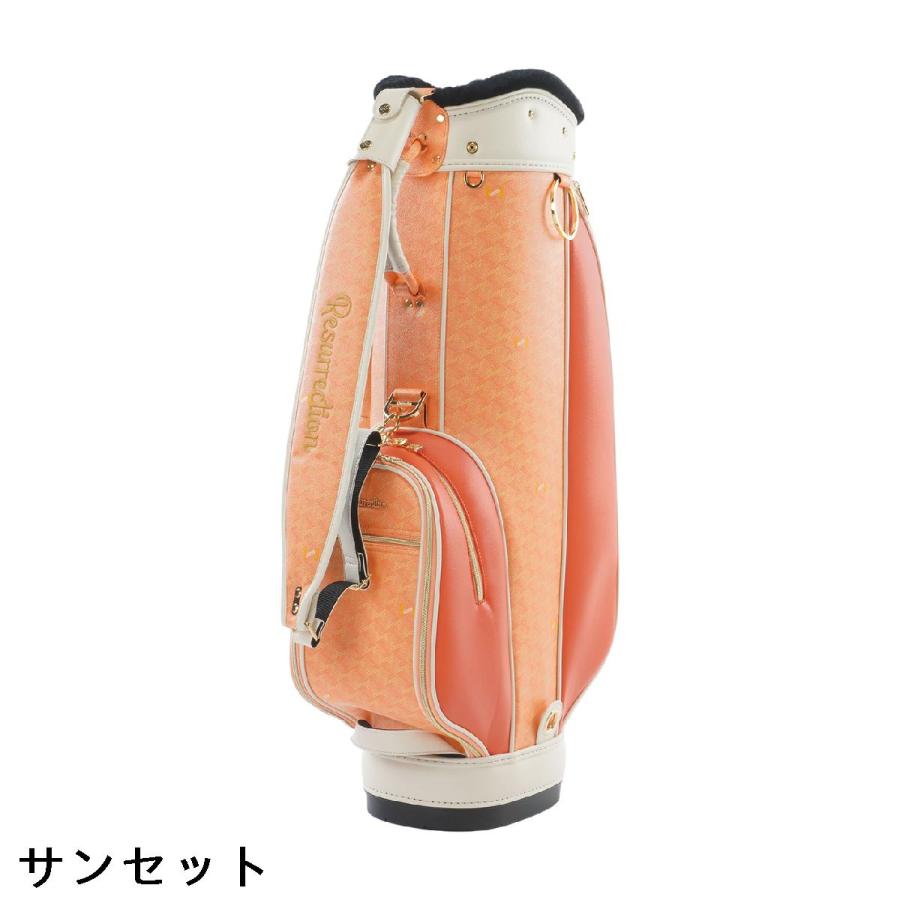 レザレクション　ラリーナ　キャメル　キャディバッグ レザレクション Resurrection ラリーナ キャディバッグ : GDOゴルフ
