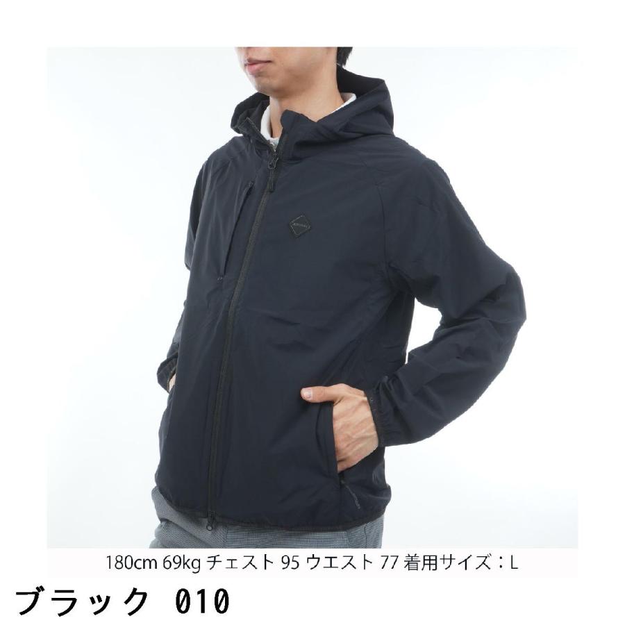 【美品】BRIEFING ブリーフィング ゴルフ プルダウンパーカー ブラック BRIEFING（ブリーフィング） ブルゾン アウター 「BRIEFING GOLF