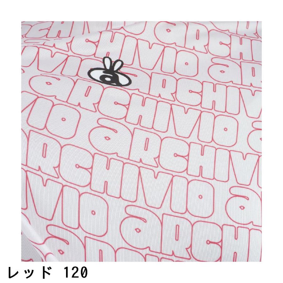 archivio（アルチビオ） archivio UV速乾 総ロゴ 半袖ハイネックプル
