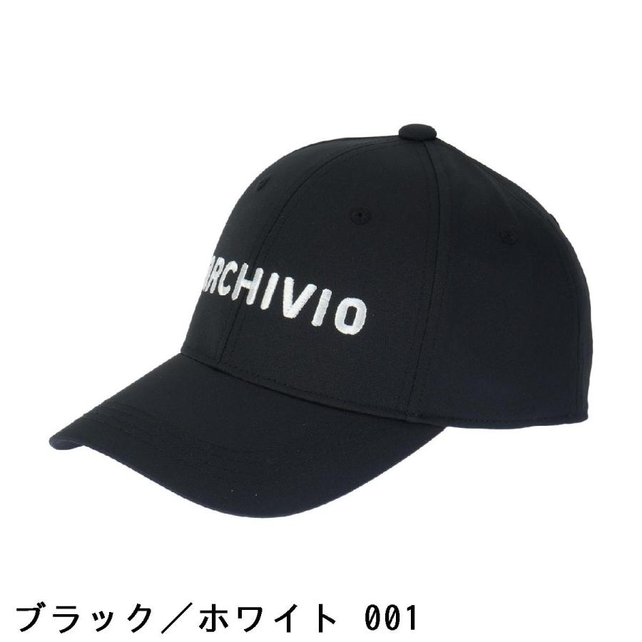 archivio（アルチビオ） ロゴ刺繍 撥水 キャップ レディス : GDOゴルフ