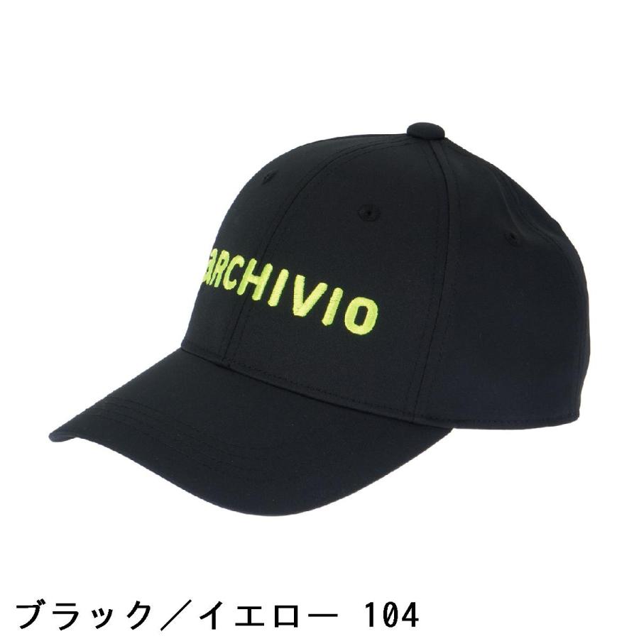 archivio（アルチビオ） ロゴ刺繍 撥水 キャップ レディス : GDOゴルフ