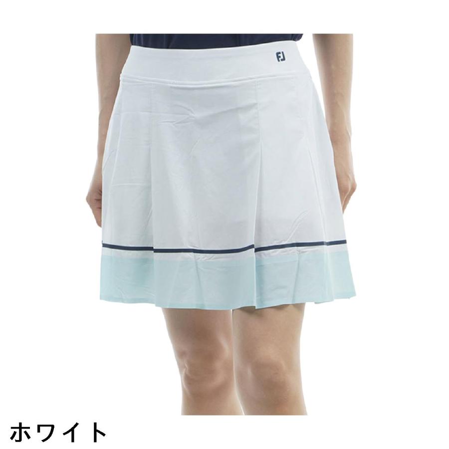 フットジョイ Foot Joy カラーブロック LtWt ストレッチプリーツスカート レディス_1