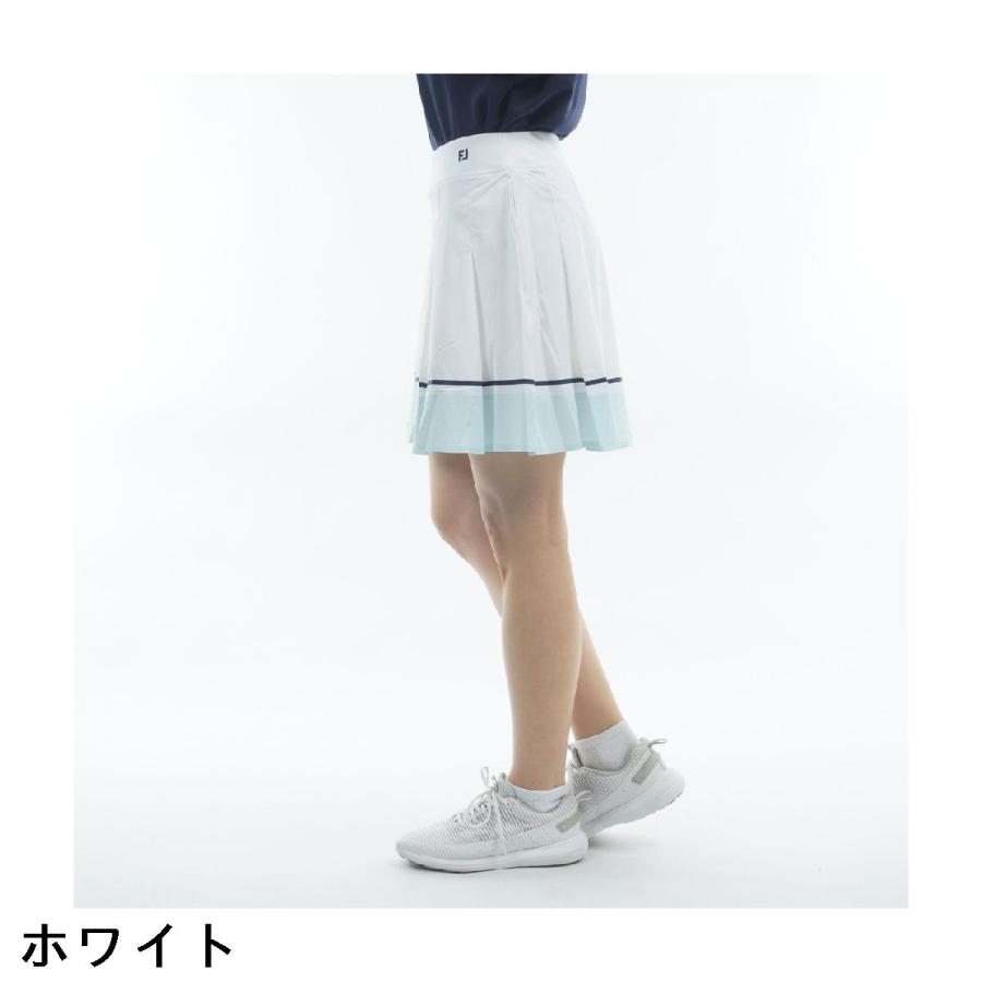 フットジョイ Foot Joy カラーブロック LtWt ストレッチプリーツスカート レディス_3