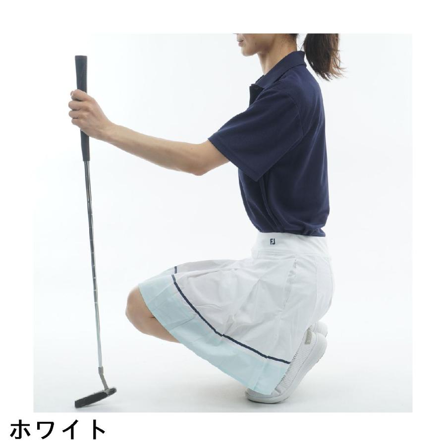 フットジョイ Foot Joy カラーブロック LtWt ストレッチプリーツスカート レディス_6