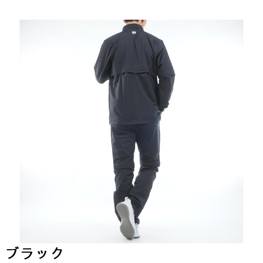 FJ フットジョイ FootJoyメンズXL ネイビー レインウェア 上下 FootJoy（フットジョイ） ストレッチ 4WAY ハイブリッドFJレインウェア