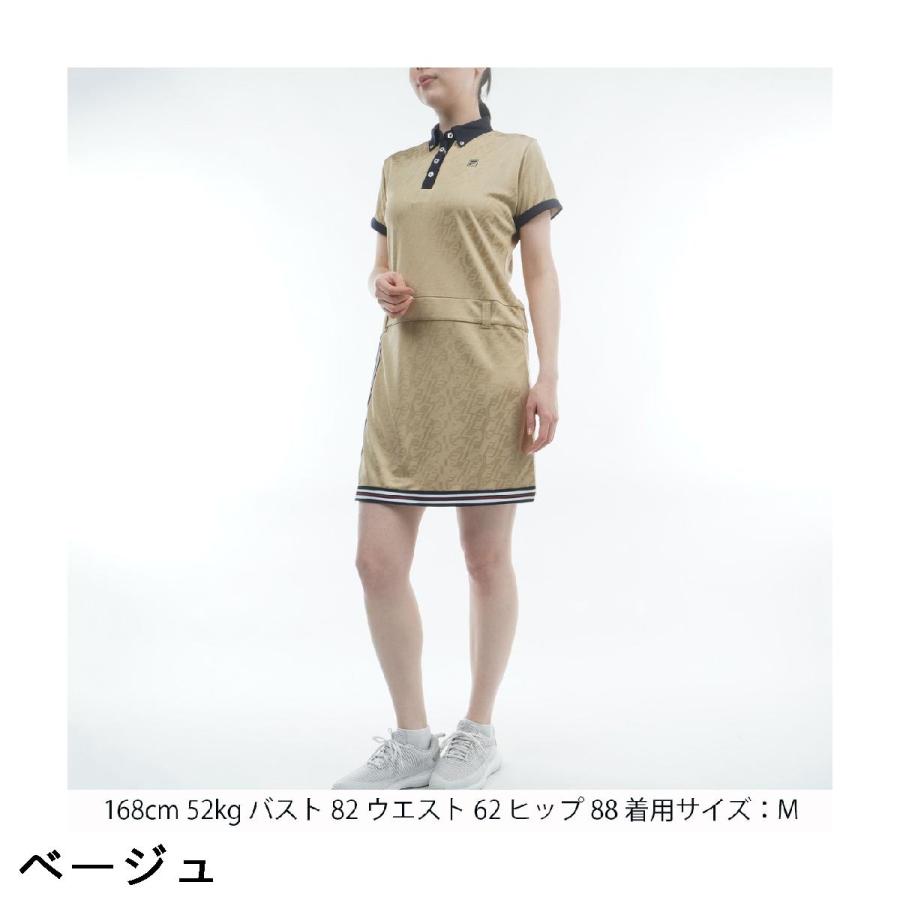 フィラ FILA 巻きスカート風ワンピース レディス_4