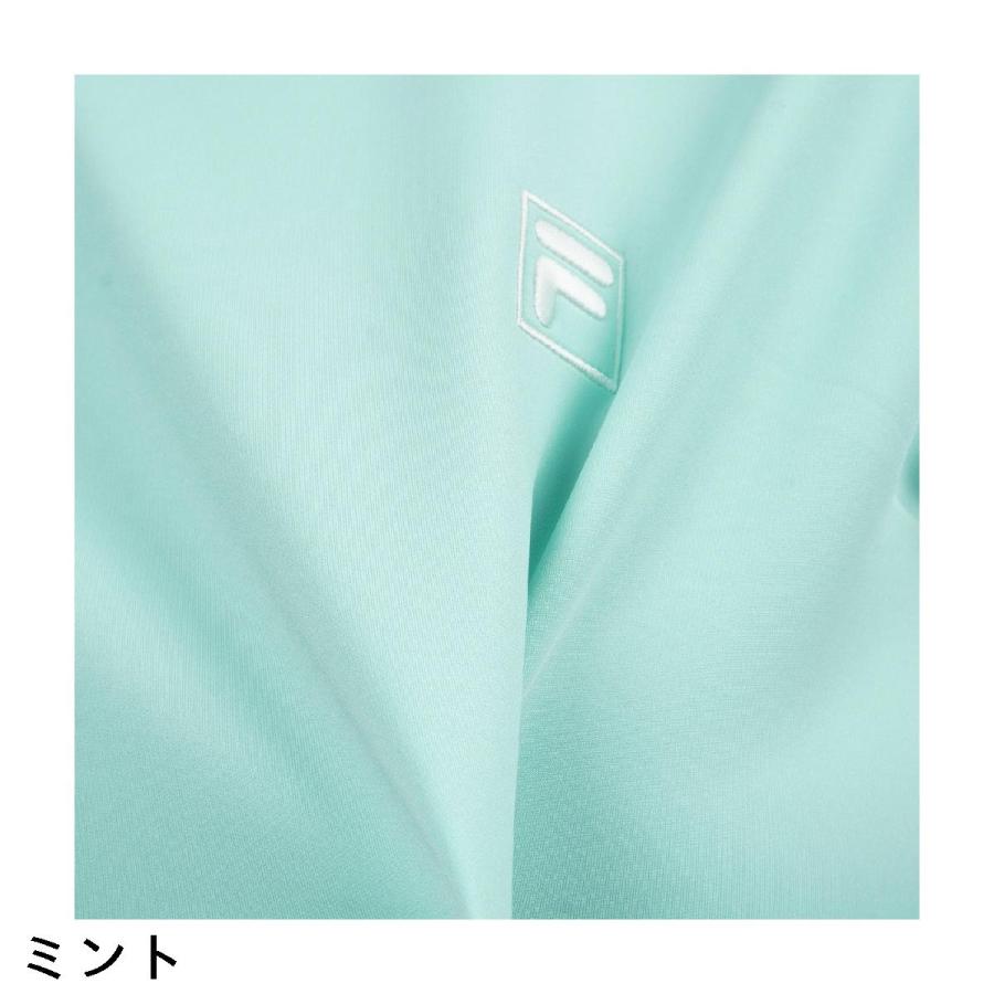 フィラ FILA モックネック ロゴ ドルマンスリーブワンピース レディス_14