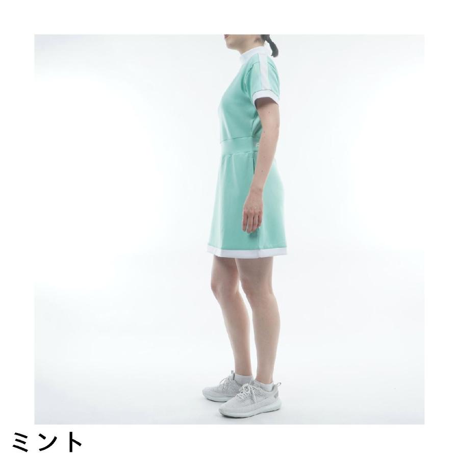 フィラ FILA モックネック ロゴ ドルマンスリーブワンピース レディス_7