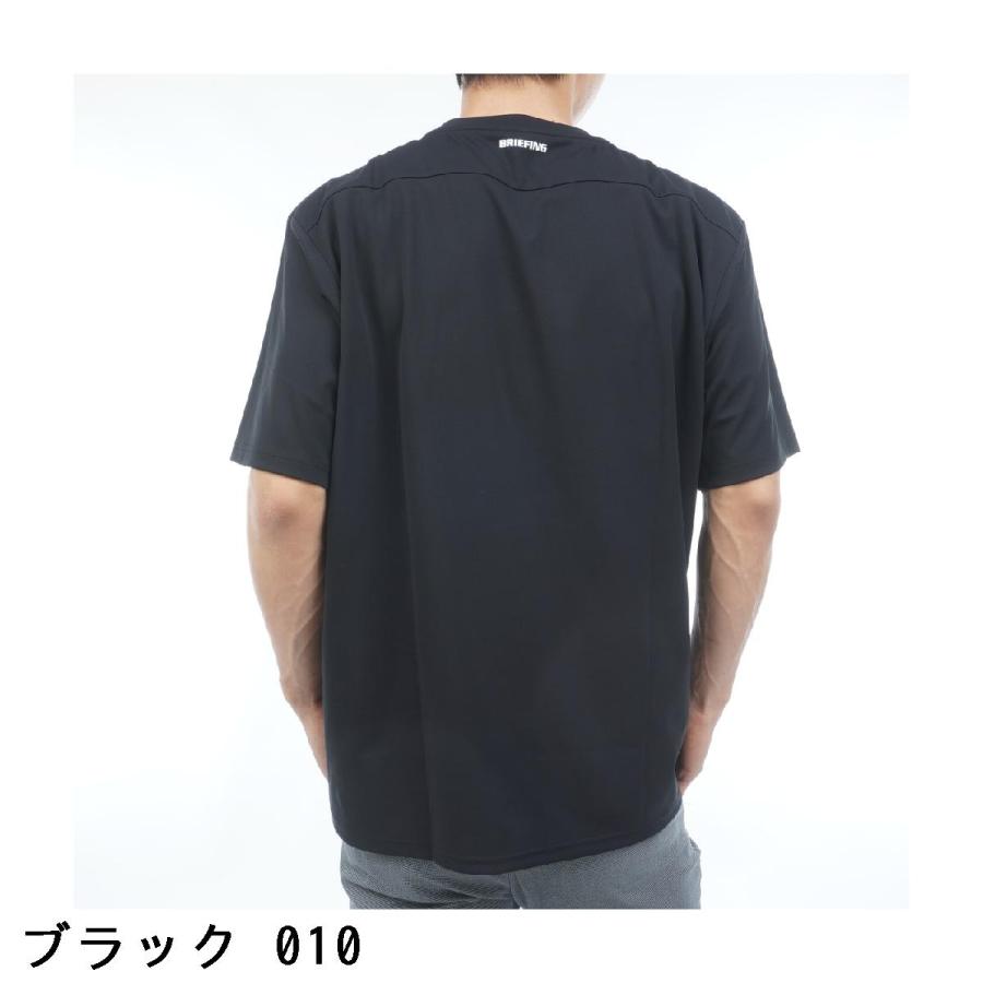ブリーフィング メンズ クルーネック 半袖ストレッチ　Tシャツ Lサイズ BRIEFING GOLF（ブリーフィングゴルフ） ブリーフィング BRIEFING