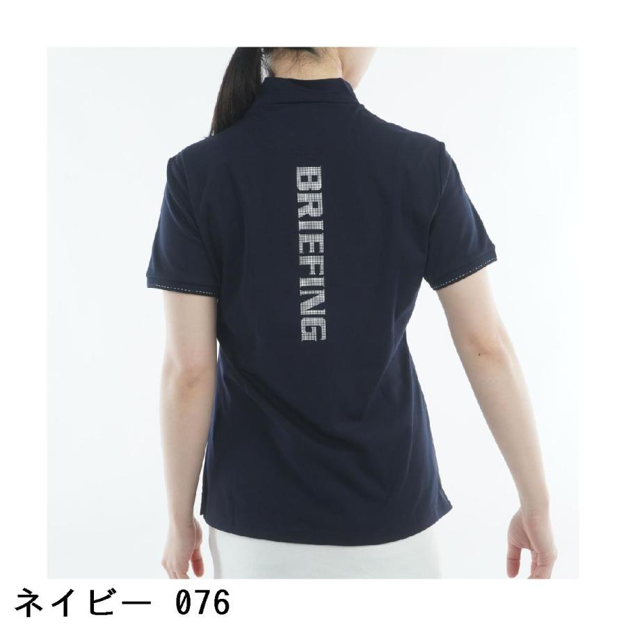 BRIEFING GOLF ブリーフィングゴルフミニ3Dロゴハイネックシャツ紺 BRIEFING GOLF（ブリーフィングゴルフ） ブリーフィング BRIEFING