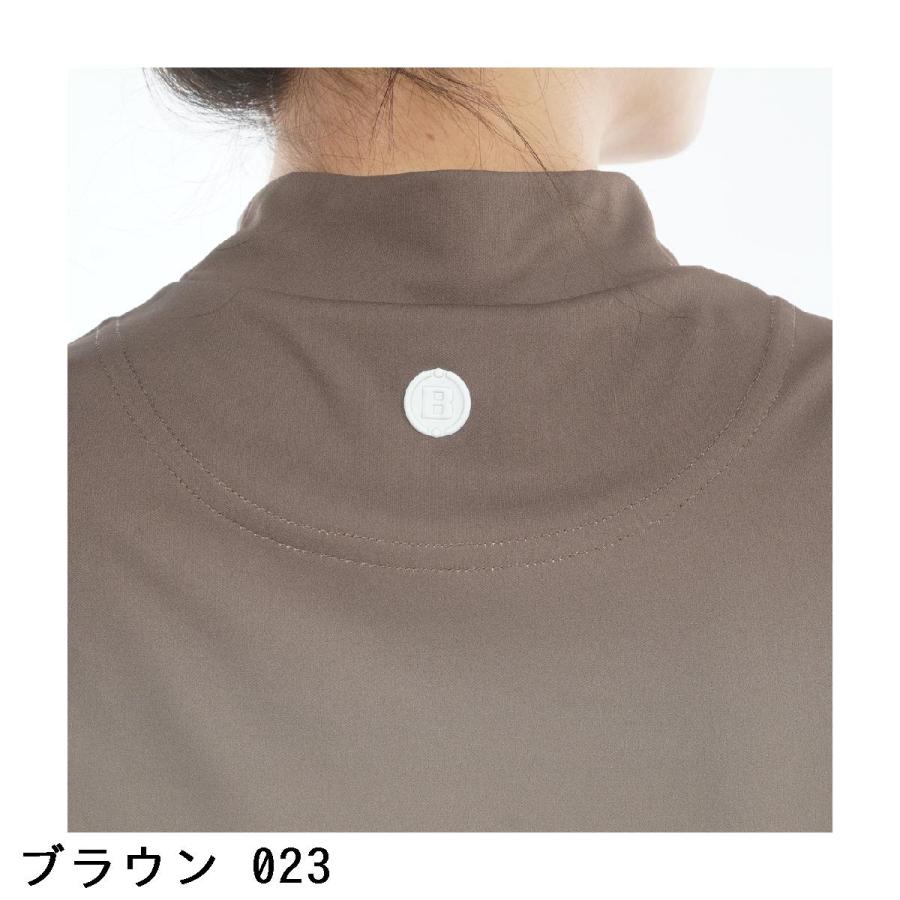 BRIEFING グラデーションモックネックシャツ レディスMサイズ BRIEFING