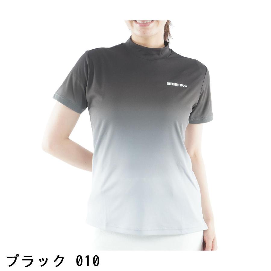 極美品 BRIEFING GOLF ブリーフィングゴルフ ハイネック モック半袖 BRIEFING GOLF（ブリーフィングゴルフ） ブリーフィング BRIEFING