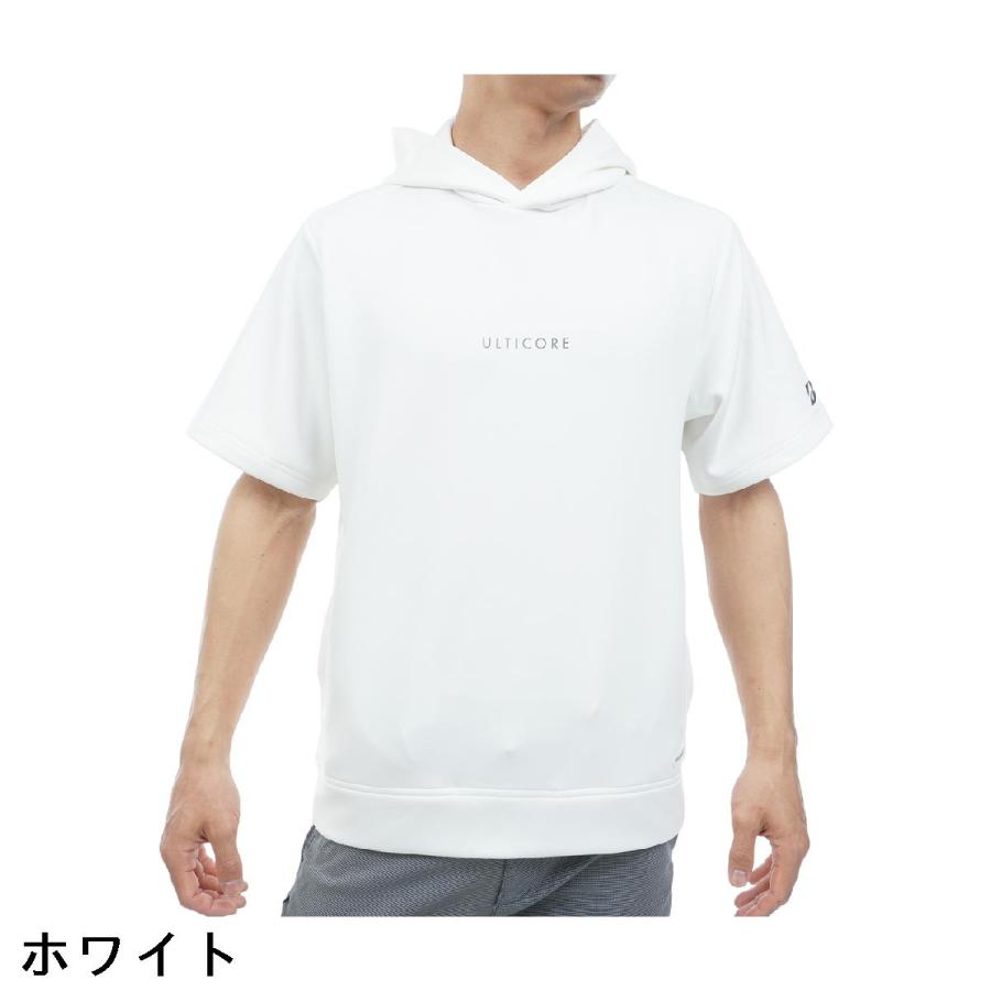 ブリヂストン BRIDGESTONE GOLF ULTICORE 4Dimotion Fit Split ラグランスリーブ ストレッチ 半袖フーディーの画像