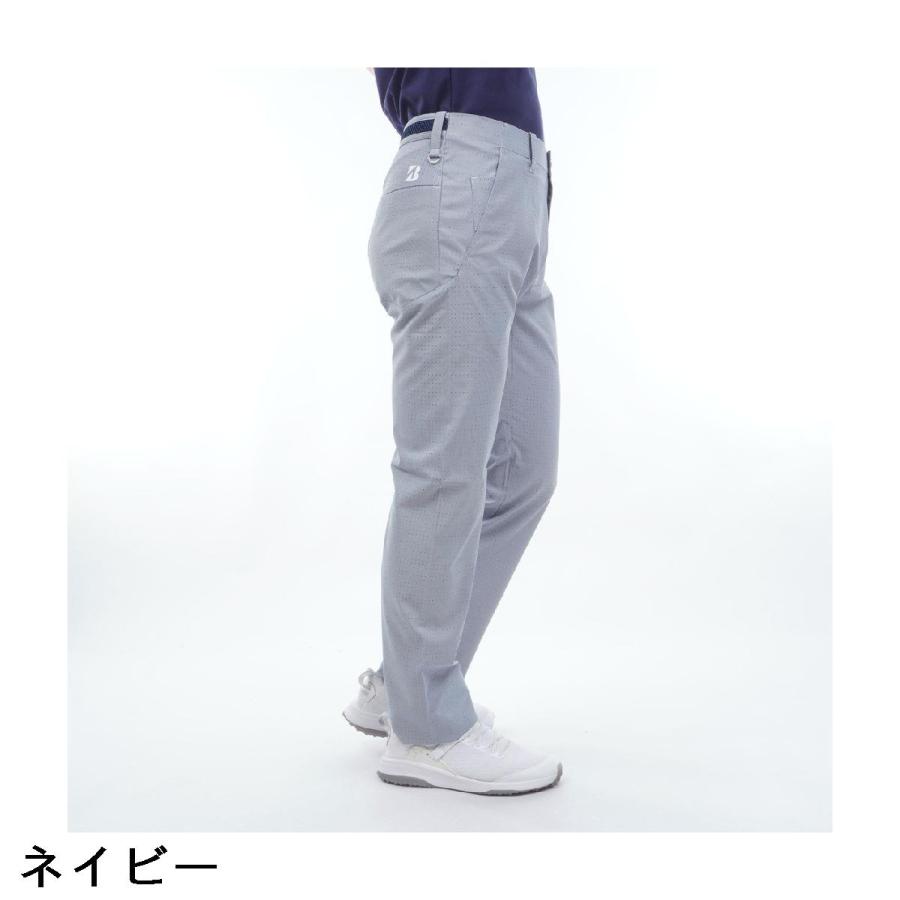 ブリヂストンゴルフ　 B-1000ADV ストレートパンツ 春夏 【B-1000ADV】 9分丈パンツ(73 BK(ブラック)): アパレル