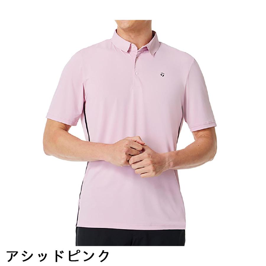 テーラーメイド Taylor Made ストレッチ ラインド半袖ポロシャツ_2