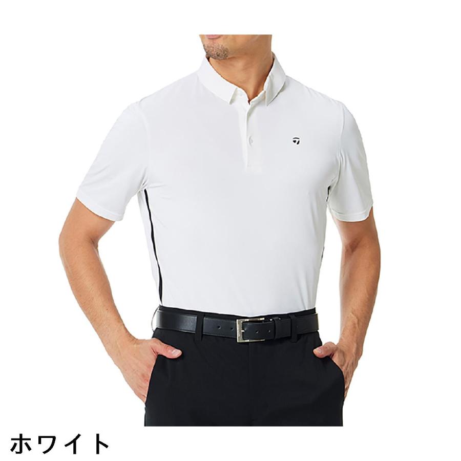 テーラーメイド Taylor Made ストレッチ ラインド半袖ポロシャツ_3