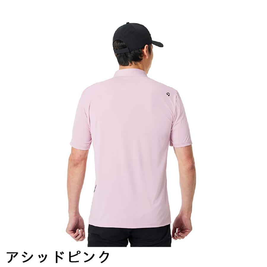 テーラーメイド Taylor Made ストレッチ ラインド半袖ポロシャツ_5
