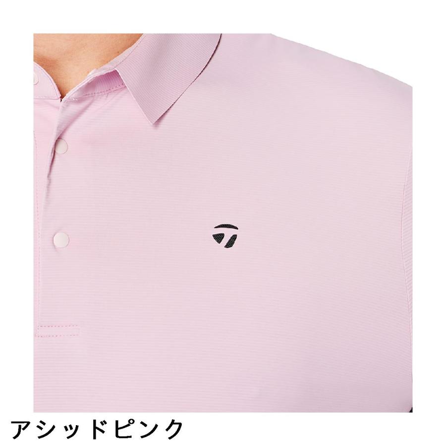 テーラーメイド Taylor Made ストレッチ ラインド半袖ポロシャツ_7