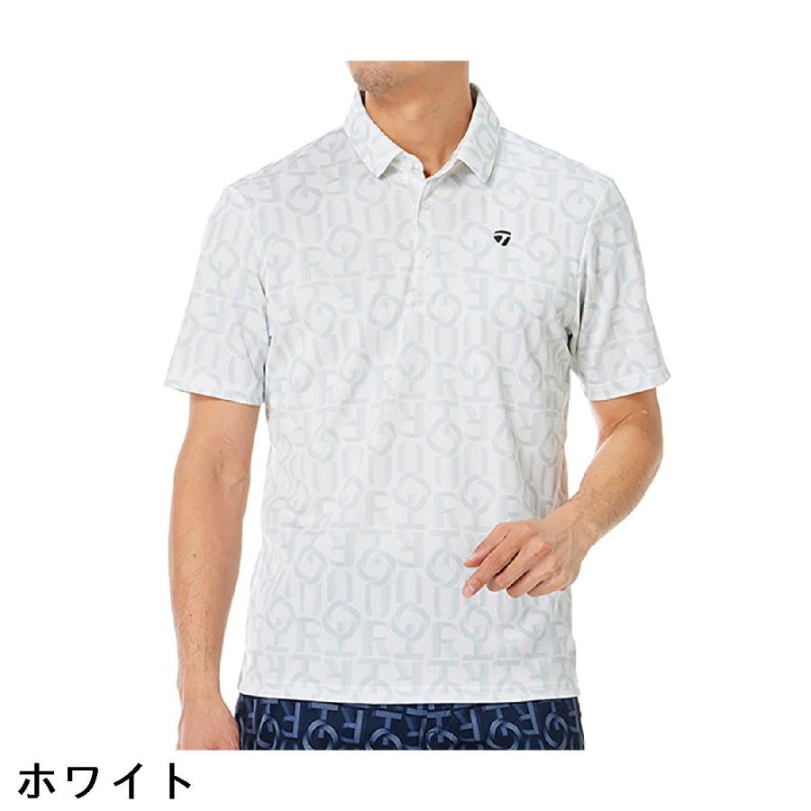 テーラーメイド Taylor Made ストレッチ T-ICE T-AIRグラフィック半袖ポロシャツ_1