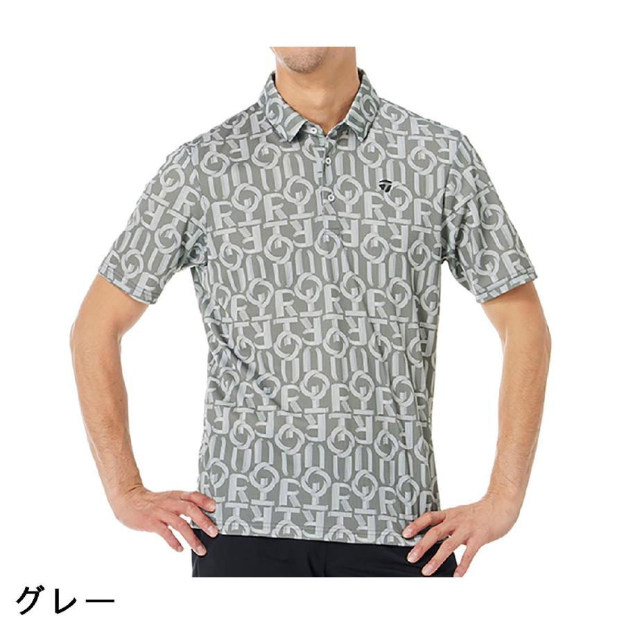 テーラーメイド Taylor Made ストレッチ T-ICE T-AIRグラフィック半袖ポロシャツ_3