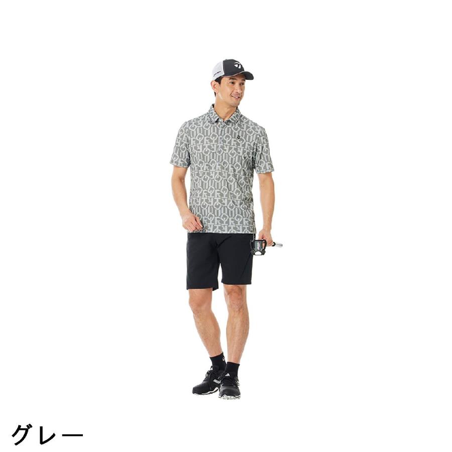 テーラーメイド Taylor Made ストレッチ T-ICE T-AIRグラフィック半袖ポロシャツ_9