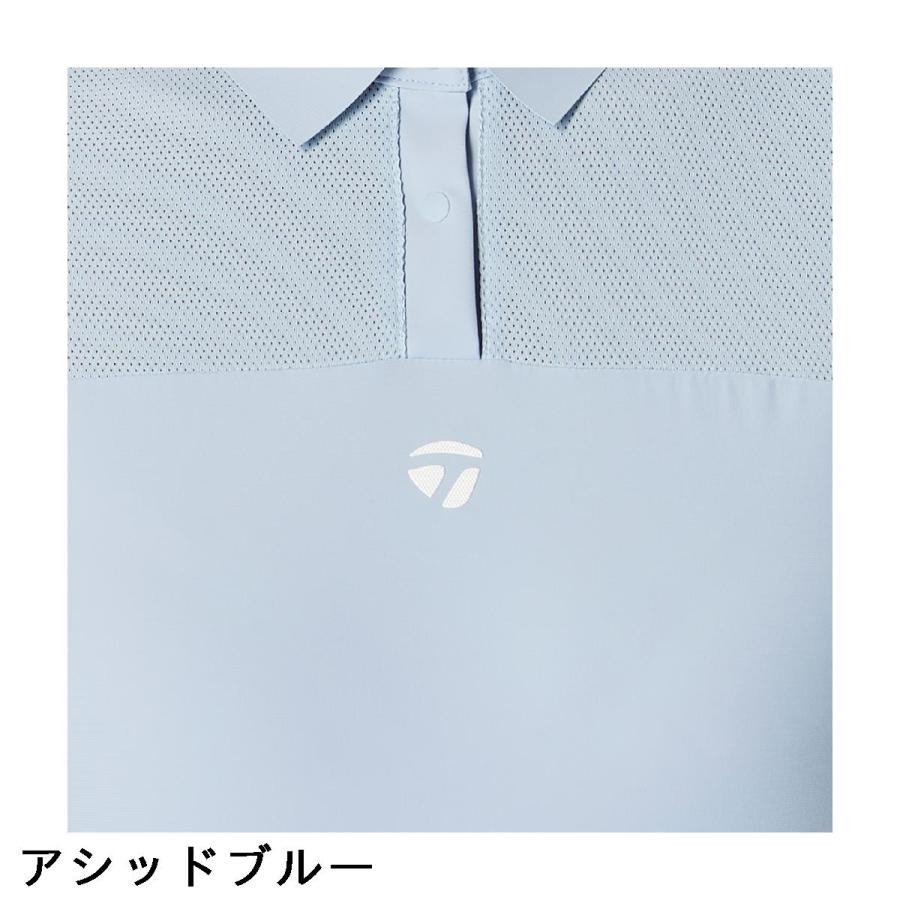 テーラーメイド Taylor Made ストレッチ サマー長袖ポロシャツ レディスの画像