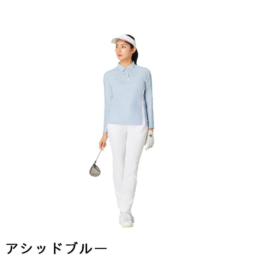 テーラーメイド Taylor Made ストレッチ サマー長袖ポロシャツ レディスの画像