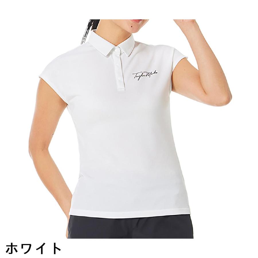 テーラーメイド Taylor Made ストレッチ T-ICE キャップスリーブポロシャツ レディスの画像