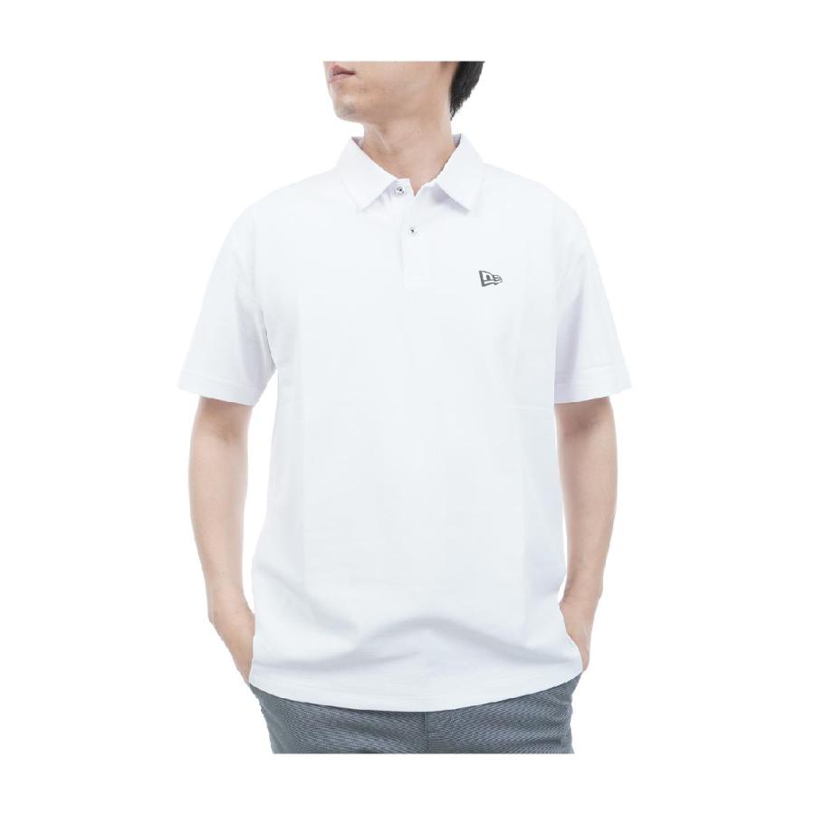 NEW ERA（ニューエラ） NEW ERA GOLF GF 鹿の子 バーチカルロゴ 半袖