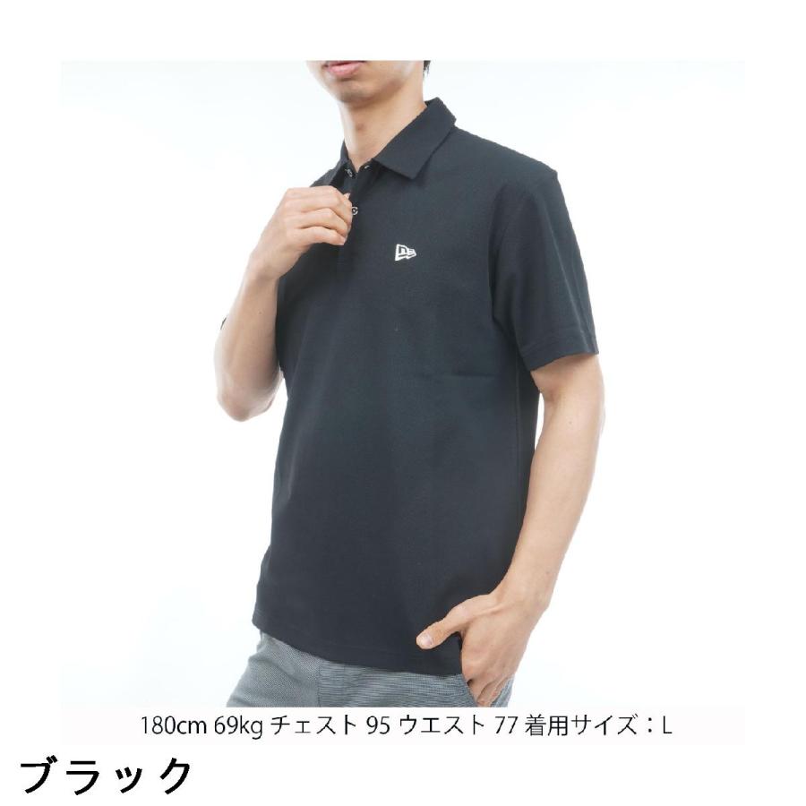 NEW ERA（ニューエラ） NEW ERA GOLF GF 鹿の子 バーチカルロゴ 半袖