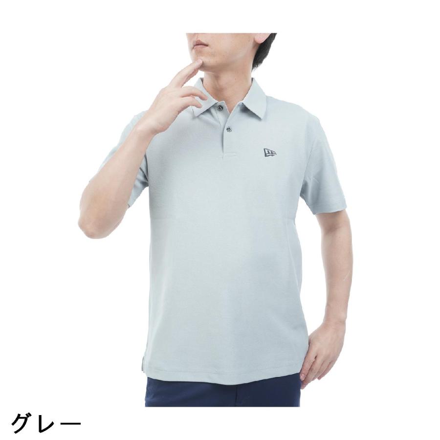 NEW ERA（ニューエラ） NEW ERA GOLF GF 鹿の子 バーチカルロゴ 半袖