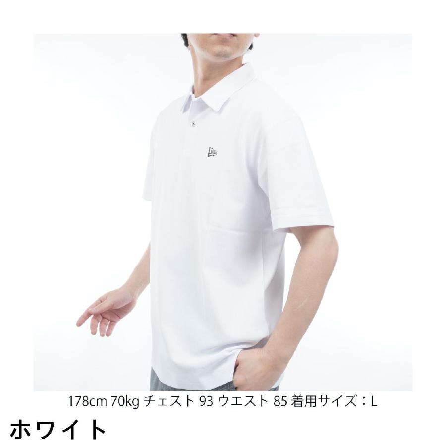 NEW ERA（ニューエラ） NEW ERA GOLF GF 鹿の子 バーチカルロゴ 半袖