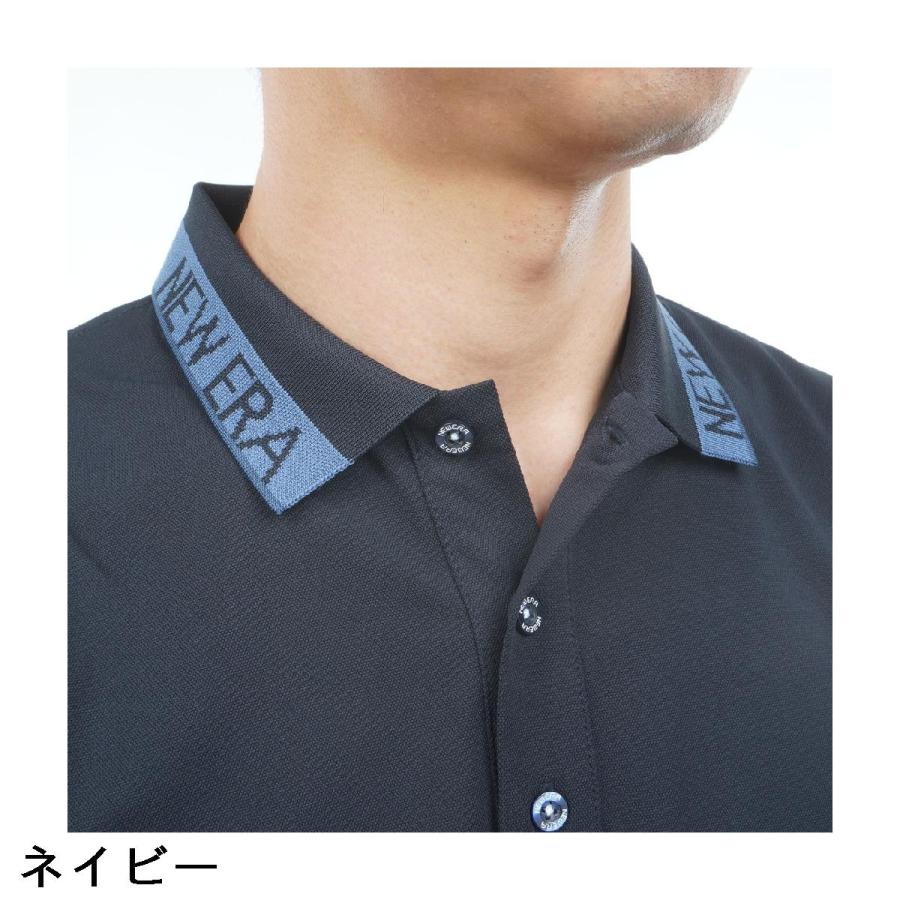 NEW ERA（ニューエラ） NEW ERA GOLF GF 鹿の子 カラーロゴ 半袖