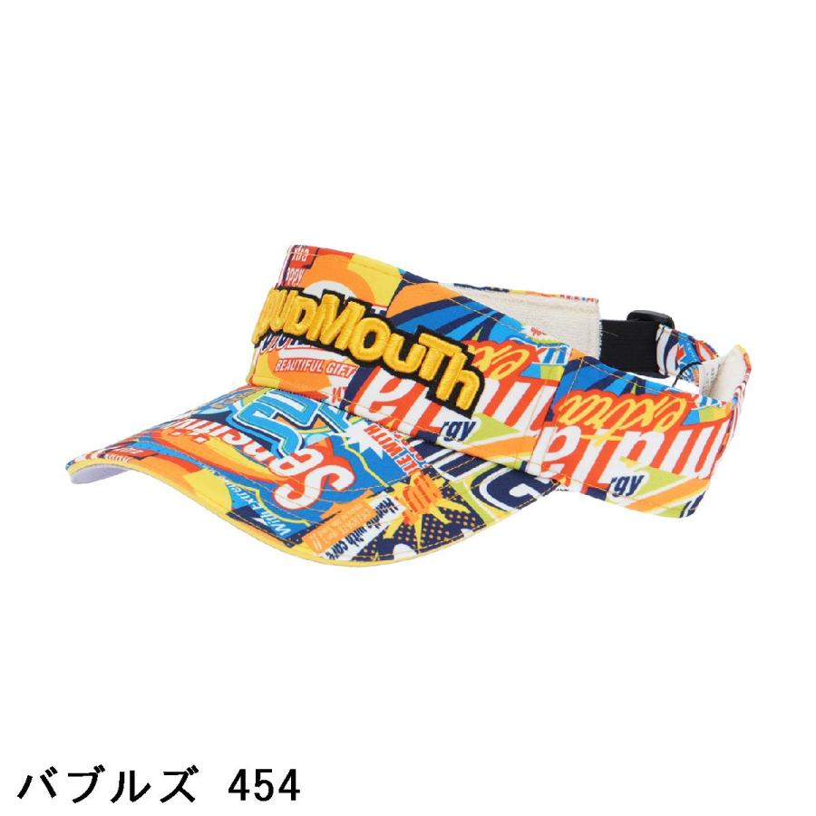 LOUDMOUTH（ラウドマウスゴルフ） Loud Mouth Golf 柄サンバイザー