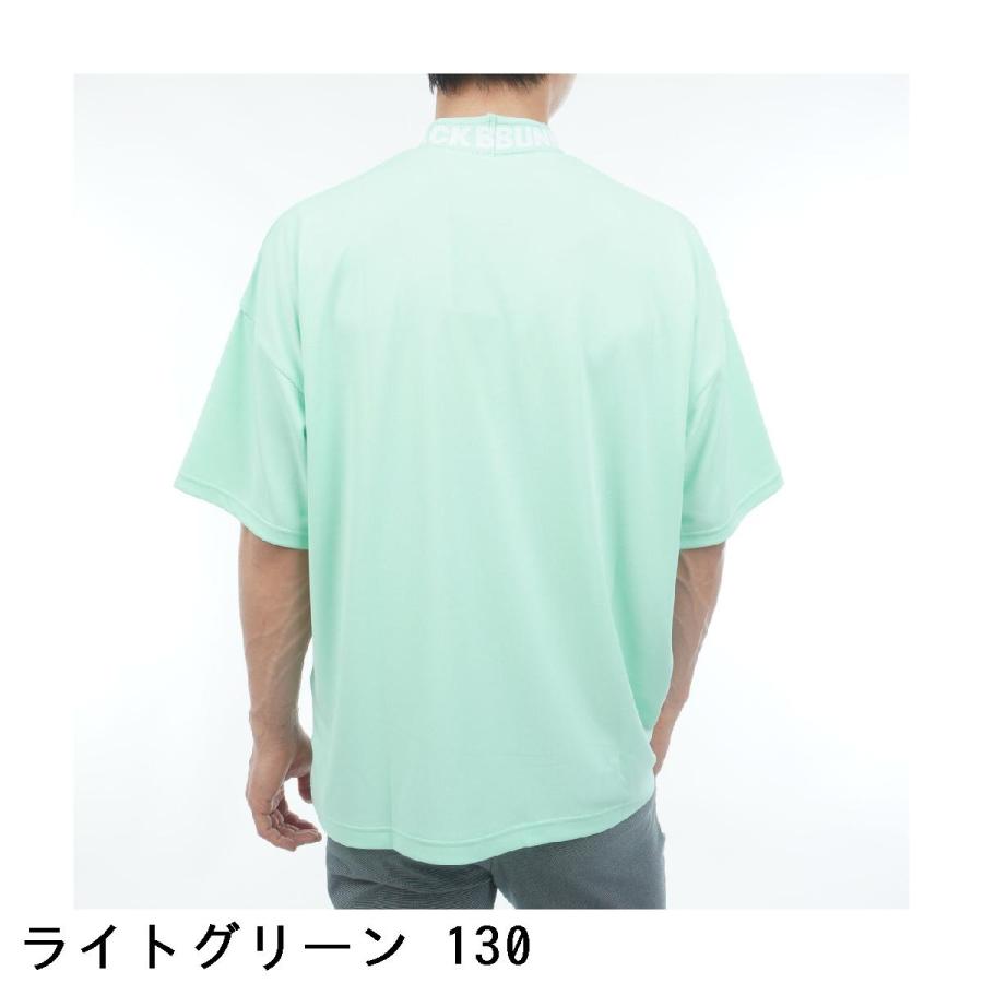 Jack Bunny!!（ジャックバニー） ロゴジャカード モックネック半袖