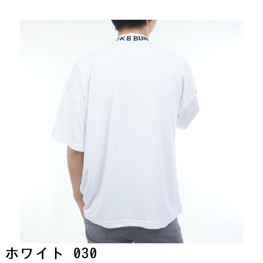 Jack Bunny!!（ジャックバニー） ロゴジャカード モックネック半袖