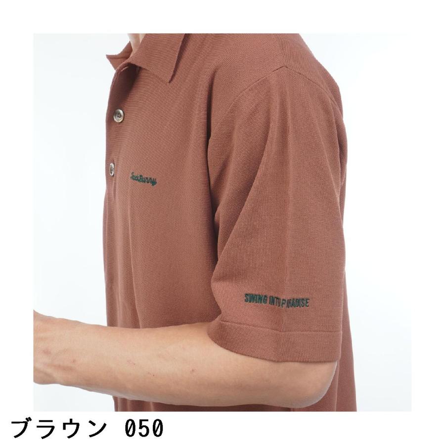 Jack Bunny!!（ジャックバニー） キューバシャツ風半袖ポロシャツ