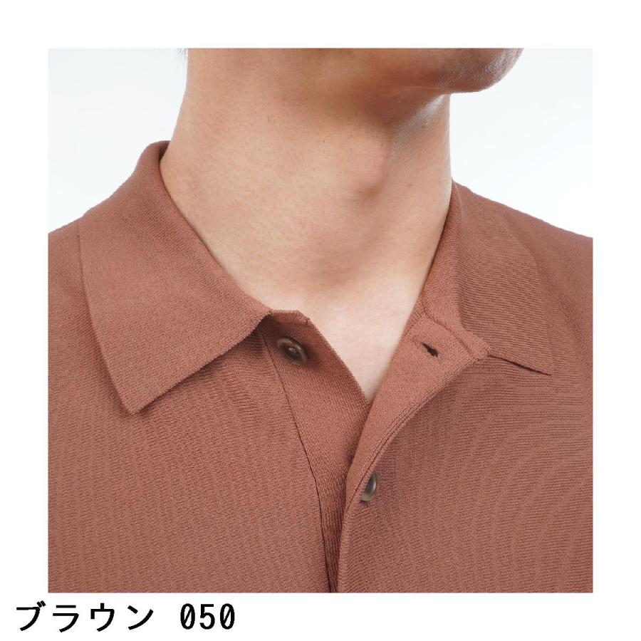 Jack Bunny!!（ジャックバニー） キューバシャツ風半袖ポロシャツ