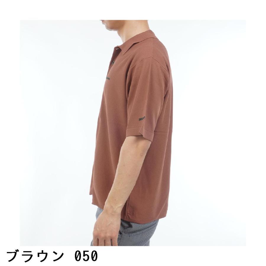 Jack Bunny!!（ジャックバニー） キューバシャツ風半袖ポロシャツ