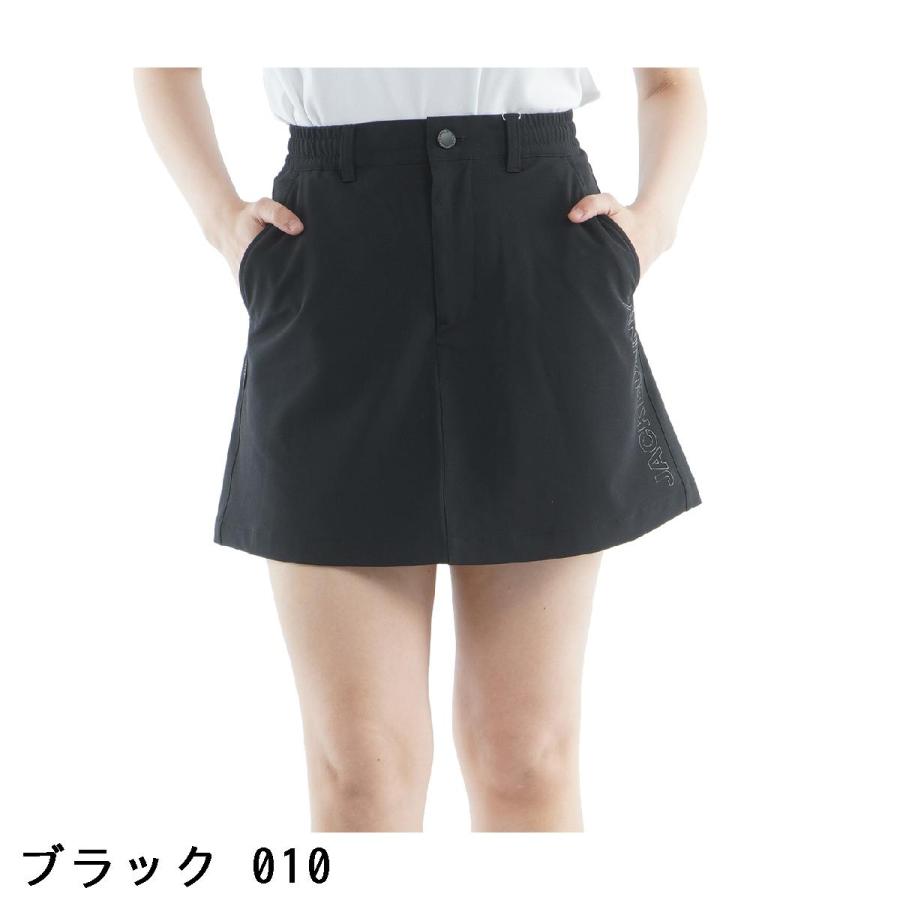 新品◎Juck Bunny プリーツスカート 1 ブラック ゴルフ ストレッチ ジャック バニー レディース ゴルフウェア スカート 春 夏 ストレッチ